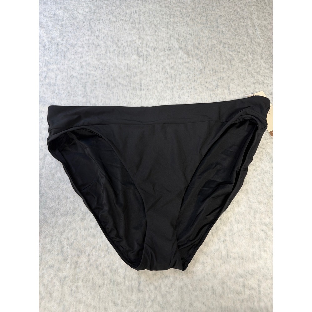 Black Women's Bikini Bottom - Classic Coverage